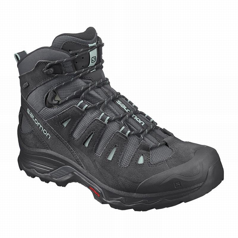 Botas De Montaña Salomon Mujer Azules Oscuro / Negras - Salomon Argentina QUEST PRIME GTX W ,253974-